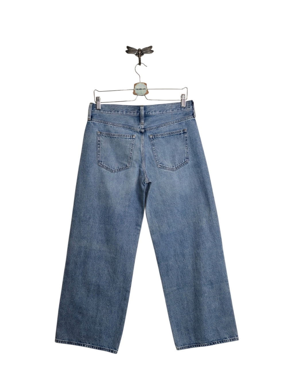 J.Crew '84 Low Rise Wide Leg Jeans Size 27P In Synniva 27 P - Picture 3 of 13